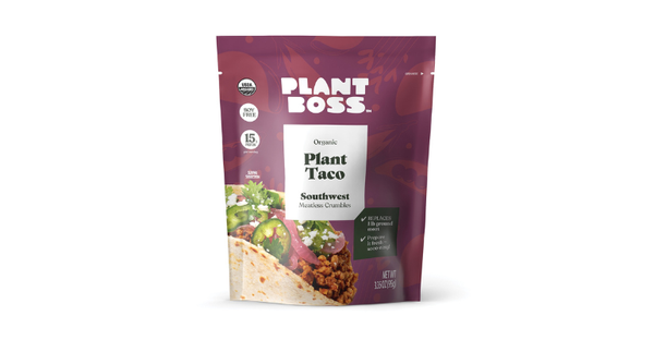 Plant Boss Southwest Plant Taco Meatless Crumbles