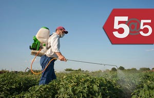 5@5: Pesticide drift problems persist for organic farms | Thrive Market raises $30 million