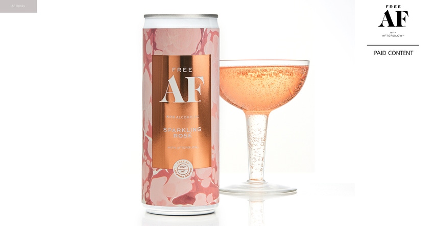 Free AF launches non-alcoholic Sparkling Rosé into Sprouts Farmers Market