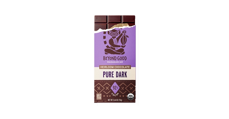 beyond good brand natural chocolate