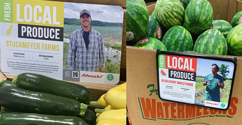 Schnuck Markets goes bigger with local produce through marketing app