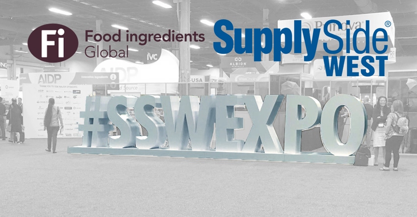 Food ingredients North America to debut at SupplySide West 2019