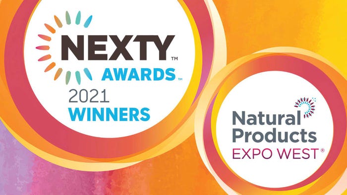 The Expo West Virtual 2021 NEXTY Awards winners The Expo West Virtual 2021 NEXTY Awards winners