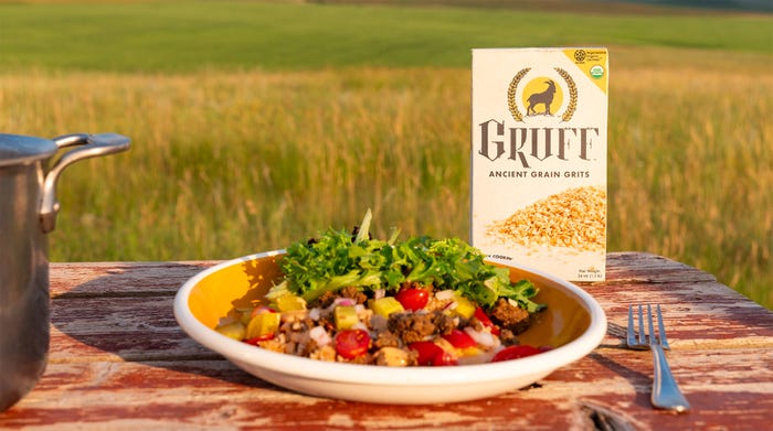 Gruff Ancient Grain Grits capitalizes on NEXTY Award. Photo credit Gruff Ancient Grain Grits