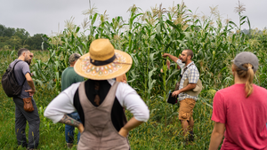Rodale offers two organic farmer training programs, one of which is geared toward military veterans.  Rodale offers two organic farmer training programs, one of which is geared toward military veterans.