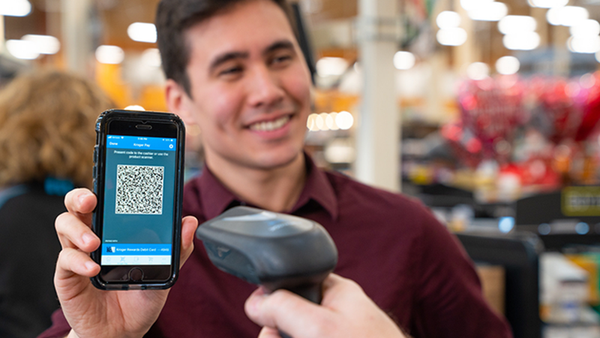 Kroger invested in scan-and-bag technology at grocery stores