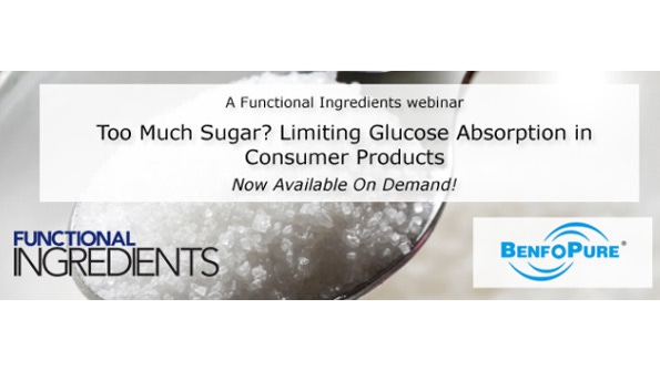 WEBINAR: Too Much Sugar: Limiting Glucose Absorption in Consumer Products