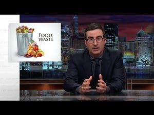 Comedian John Oliver digs into America's food waste, expiration date problems