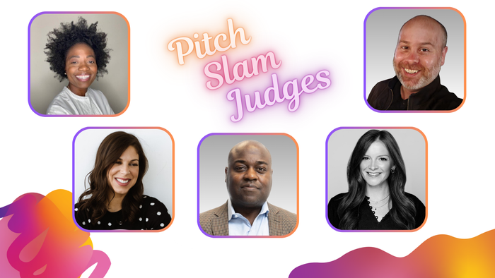 Photos of the five Pitch Slam judges, who are named in story. Photos of the five Pitch Slam judges, who are named in story.