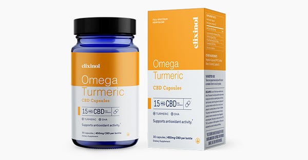 Elixinol Omega Turmeric CBD