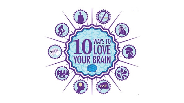 10 ways to love the brain for Alzheimer's and Brain Awareness Month and beyond [infographic]