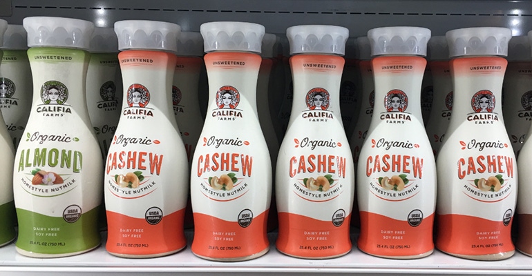 Brands serve up delicious, nut-based dairy alternatives
