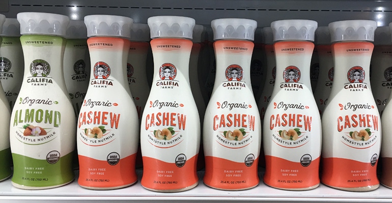 Plant-based beverage leader Califia Farms brings in $50M in funding