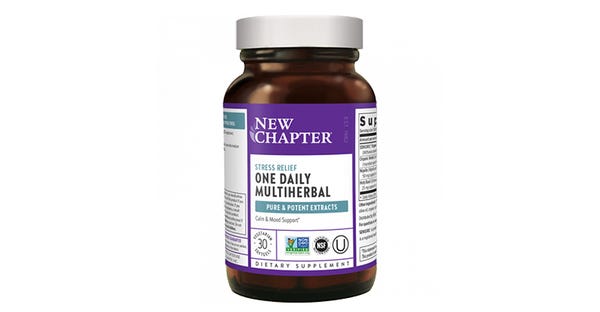 New Chapter One Daily Multiherbal Stress Relief 