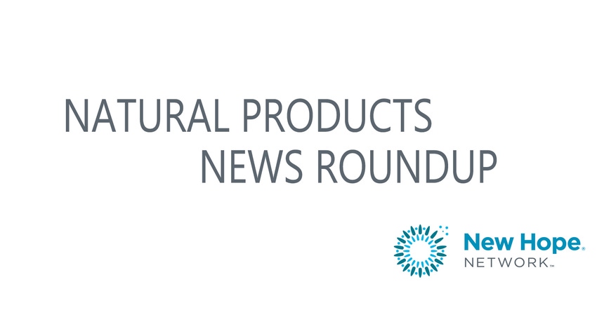 Natural product company news of the week