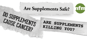 How to answer customer questions about supplements and cancer