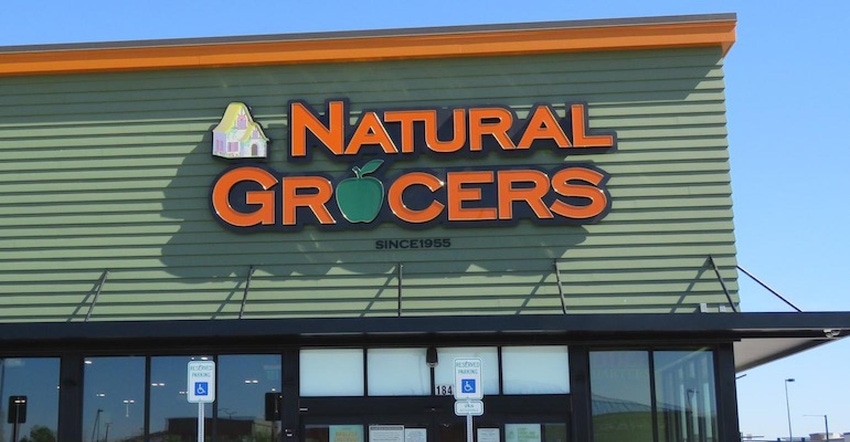 Natural Grocers store entrance