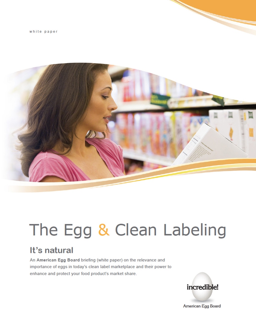 Clean labeling and the egg