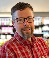 Jason Brainerd, director of purchasing, New Morning Market, Woodbury, Connecticut