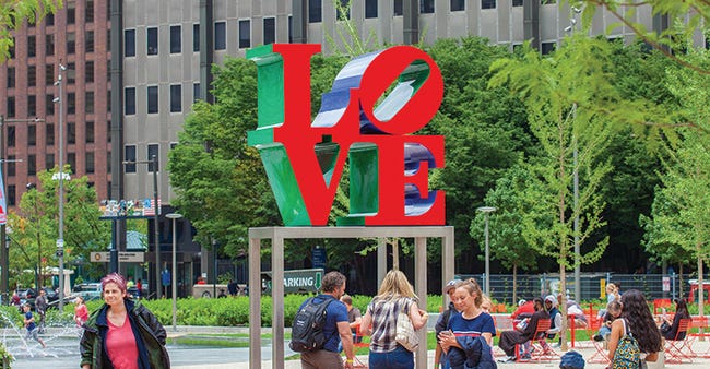 Love Park, Philadelphia, Natural Products Expo East