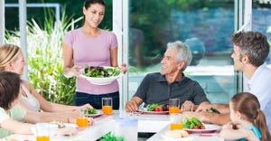 connected generations share food and climate values