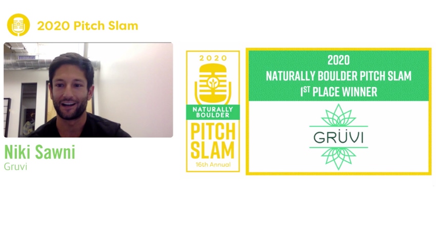 2020 Naturally Boulder Pitch Slam winner Gruvi