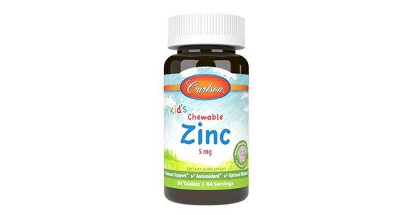 Carlson Kid’s Chewable Zinc | Vitamins get a pandemic makeover