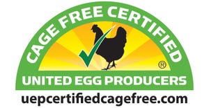 Cage Free eggs certified by United Egg Producers 