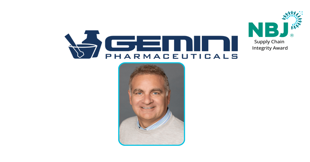 NBJ honors Gemini Pharmaceuticals with 24th NBJ Award for Supply Chain ...