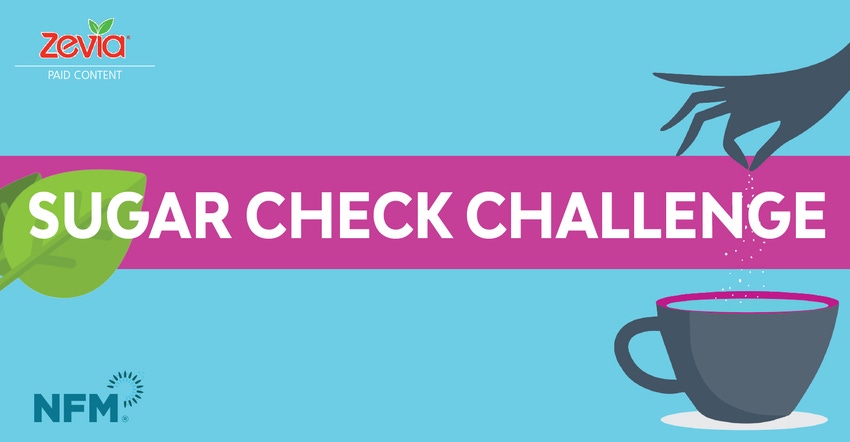 Natural Products Expo West Sugar Check Challenge Natural Products Expo West Sugar Check Challenge