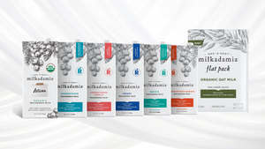 Milkadamia launches sustainable organic oat milk sheets made with 2D printers Milkadamia launches sustainable organic oat milk sheets made with 2D printers