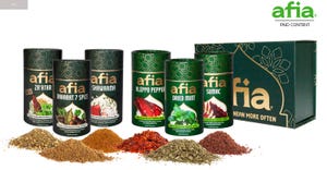 Afia launches new Mediterranean spices Afia launches new Mediterranean spices