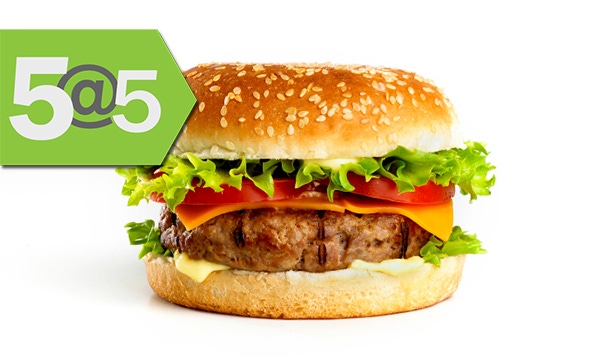 5@5: Sustainability out of U.S. dietary guidelines update | Meet organic burger chain Elevation Burger