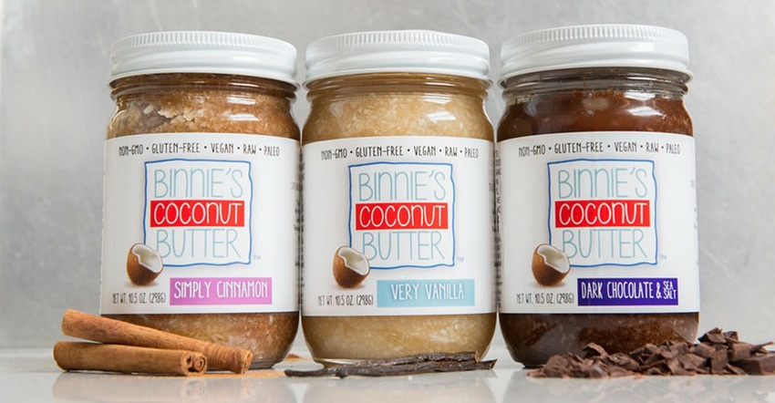 Binnie’s Coconut Butter takes a new path in the nut butter category