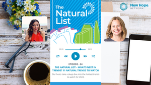 Feature image for Episode 24 of The Natural List Podcast