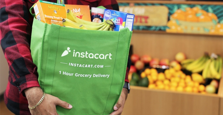 Instacart's valuation skyrockets with increased pandemic-related delivery demands