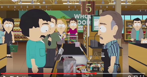 Don't get caught in South Park's Whole Foods checkout charity episode