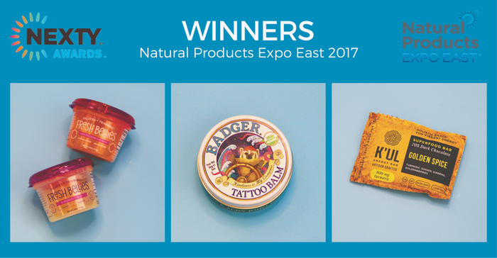 The best of the best: The Natural Products Expo East 2017 NEXTY Award winners The best of the best: The Natural Products Expo East 2017 NEXTY Award winners