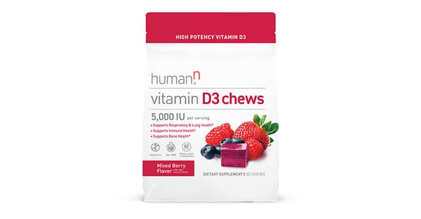 HumanN Vitamin D3 Chews | Vitamins get a pandemic makeover