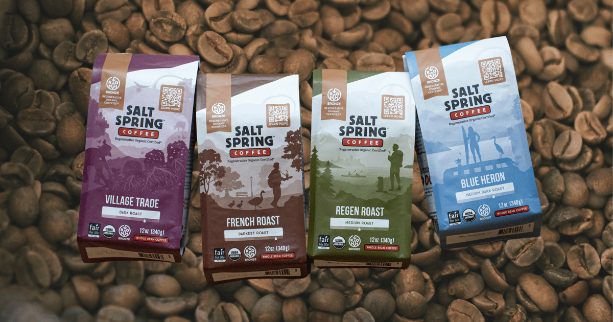 Salt Spring Coffee tackles climate change with ROC coffee