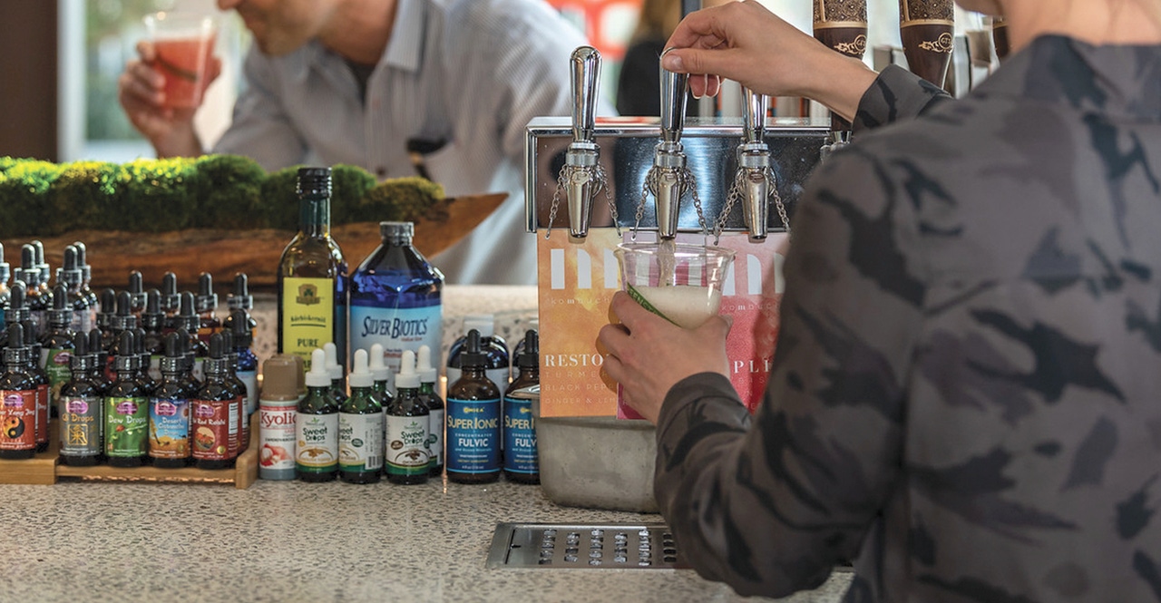 Erewhon Organic Grocer and Café calls the Tonic & Juice bars the heart and soul of its five locations.