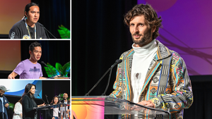 Photos of Eli Steltenpohl, Zacharia Ben and Pettachai Dejkraisak from Expo West 2024, and Sarela Herrada at Expo West 2022.  Photos of Eli Steltenpohl, Zacharia Ben and Pettachai Dejkraisak from Expo West 2024, and Sarela Herrada at Expo West 2022.