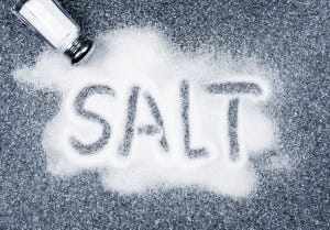 Maybe we don't eat too much salt?