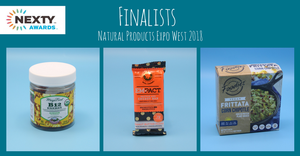 The NEXTY Award finalists for Natural Products Expo West 2018
