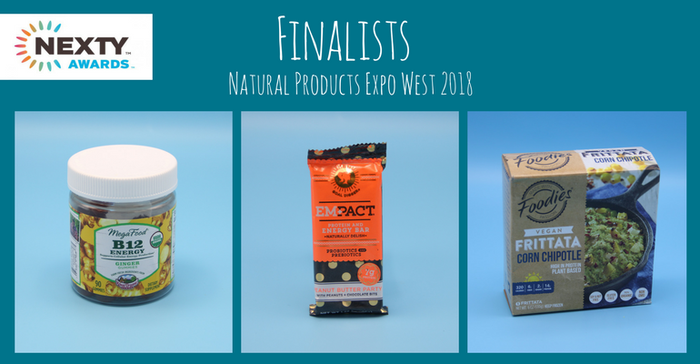 The NEXTY Award finalists for Natural Products Expo West 2018 The NEXTY Award finalists for Natural Products Expo West 2018
