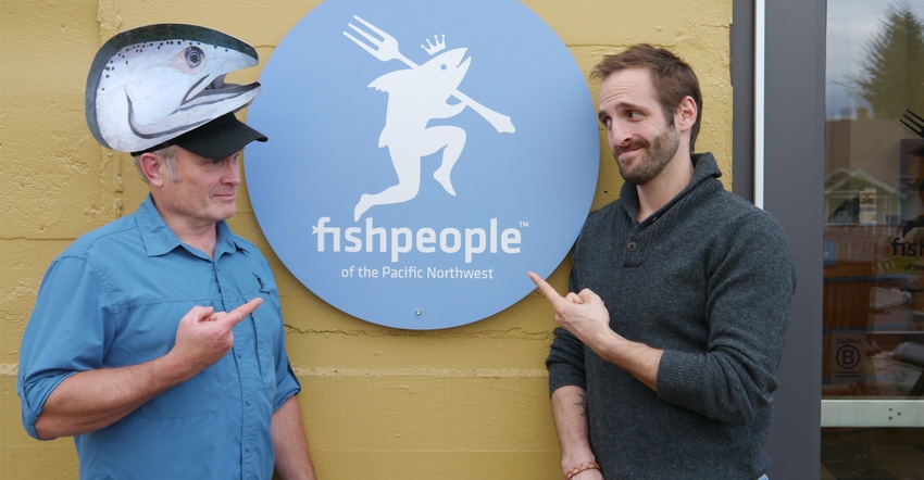 Kipp Baratoff and Duncan Berry of Fishpeople