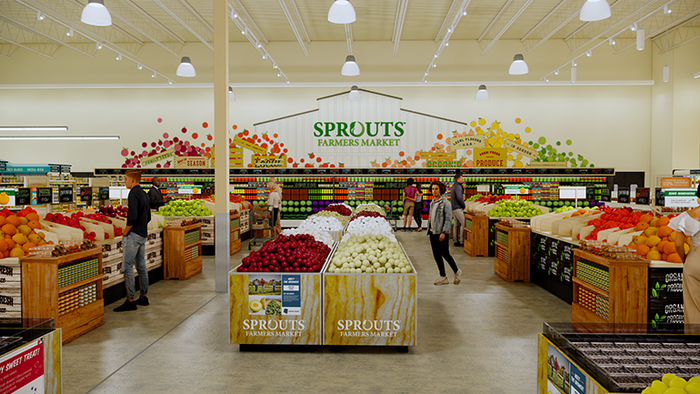 sprouts farmers market new produce section format