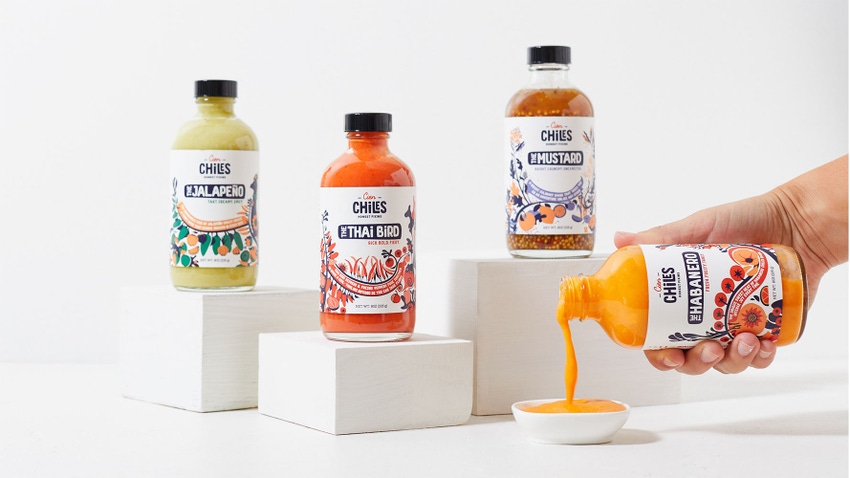 Cien Chiles, offering a line of vibrant sauces made with natural, nutritious, sustainably sourced, clean ingredients