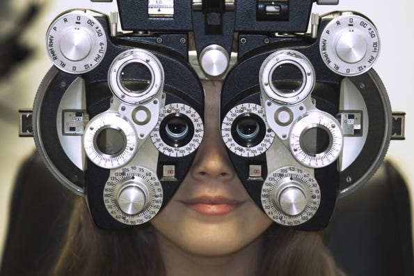 It's National Eye Exam month�—I'll go if you do