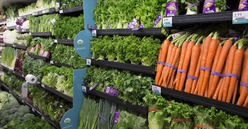 Publix organic fruit vegetables supermarket